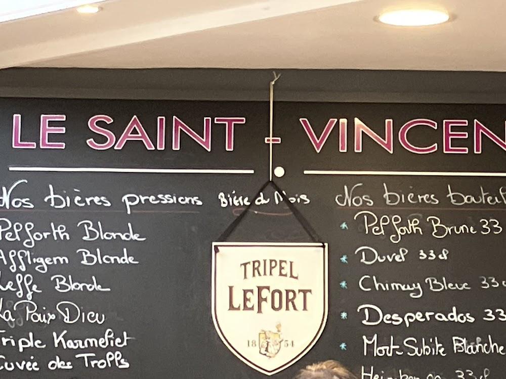 Le Saint-Vincent - Menu Image 4