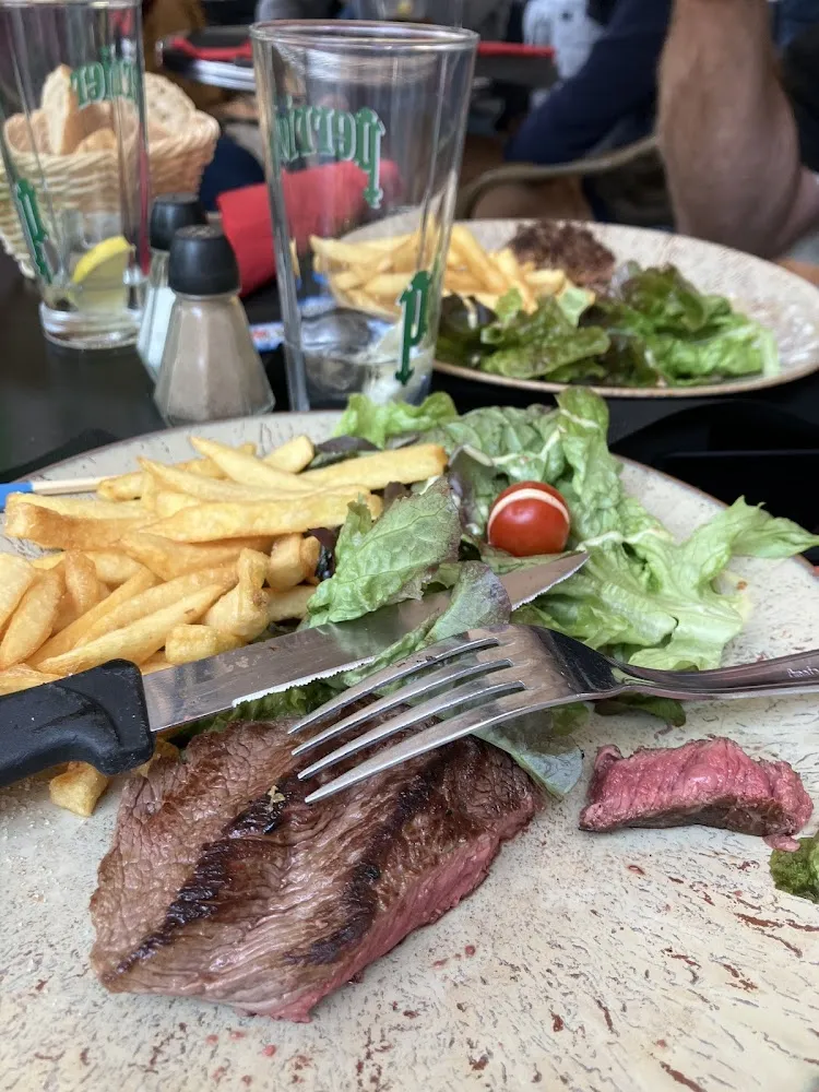 Rumsteck Frites Plat Du Jour